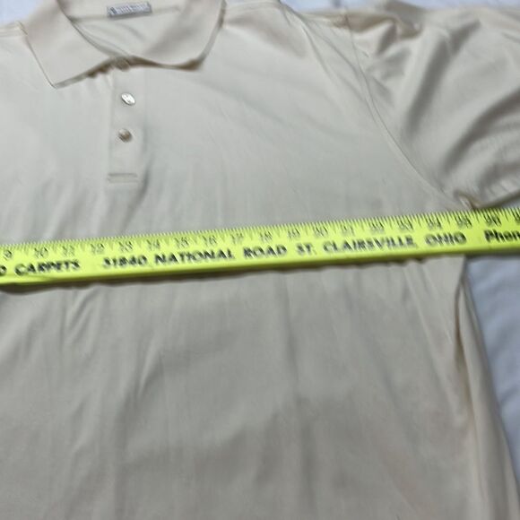 Peter Millar Cream Off White Polo Size XXL - Picture 5 of 7